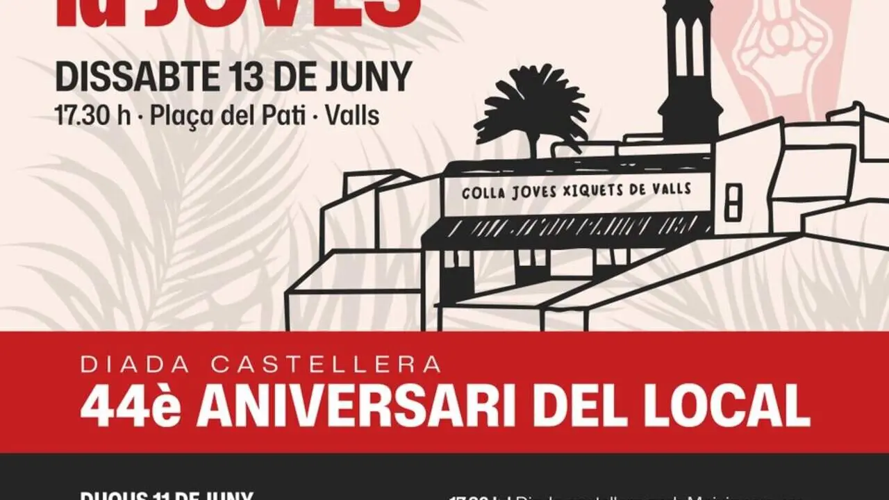 Celebraci&oacute; del 44&egrave; aniversari del Local amb actuaci&oacute; especial de la colla dissabte 13 de juny a casa &mdash; Imagen de la Fuente