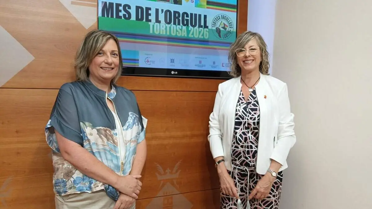  Cartell del Mes de l'Orgull a Tortosa amb activitats familiars i preg&oacute; de Cristina Monllau el 27 de juny &mdash; Imagen de la Fuente 