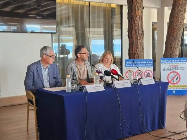 Pla general de la platja de la Pineda amb activitats i mesures d&rsquo;accessibilitat per a la revetlla organitzada per l&rsquo;Ajuntament de Vila-seca &mdash; Imagen de la Fuente