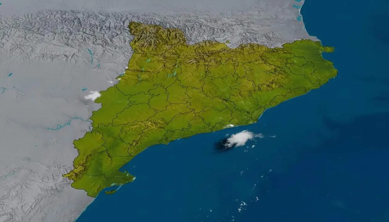 Cap de setmana assolellat i c&agrave;lid a Tarragona amb temperatures m&agrave;ximes de fins a 36 graus i ruixats puntuals &mdash; Imagen generada por IA 