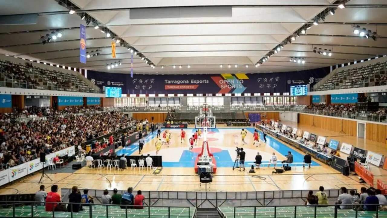  Imatge del Palau d&rsquo;Esports Catalunya a Tarragona acollint la Lliga Catalana ACB de b&agrave;squet pels dies 9, 10, 11 i 13 de setembre &mdash; Imagen de la Fuente 