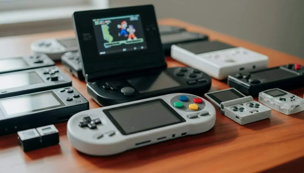  Les millors 7 consoles retro port&agrave;tils per gaudir de Super Mario i Street Fighter a qualsevol lloc &mdash; Imagen generada por IA 