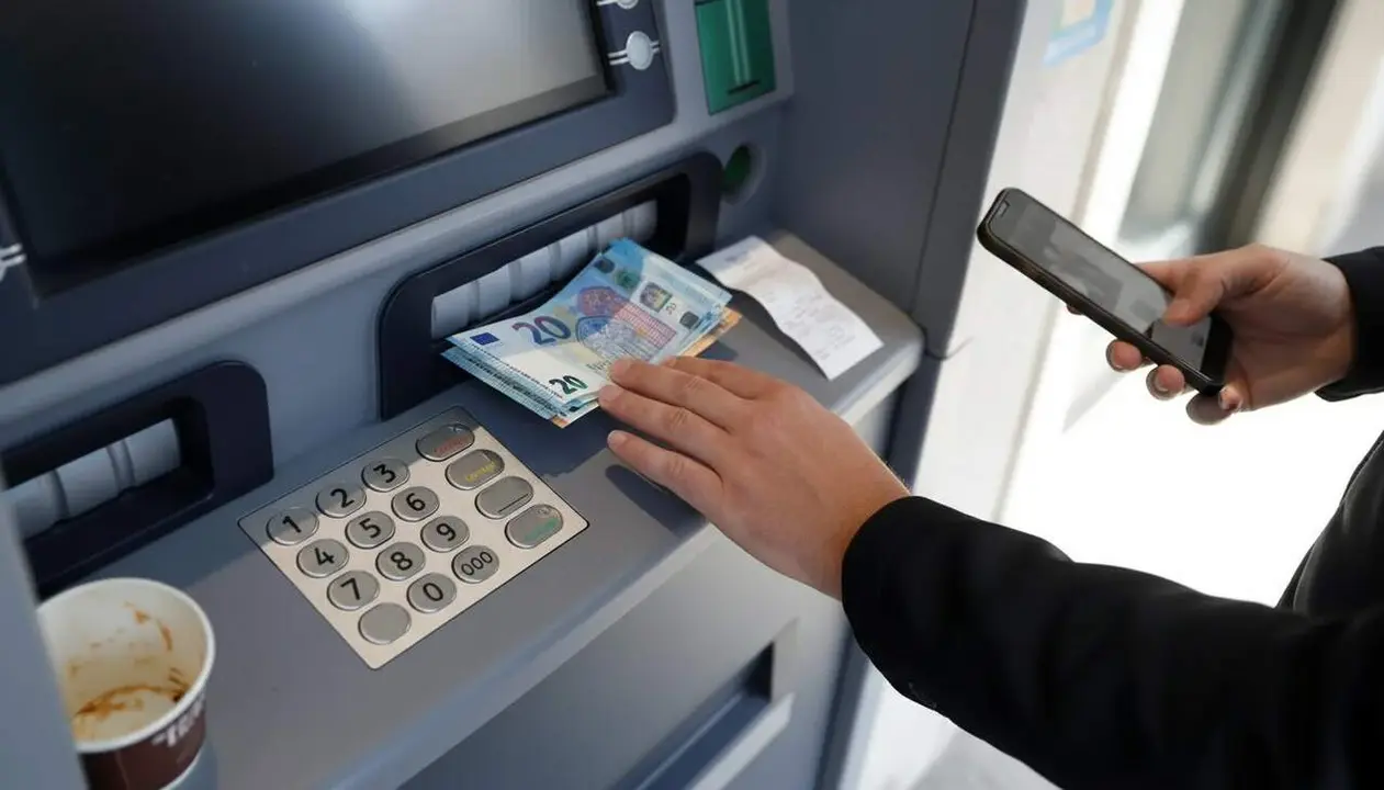  Experts en ciberseguretat alerten sobre la t&egrave;cnica m&eacute;s comuna per robar als caixers autom&agrave;tics a Tarragona &mdash; Imagen generada por IA 