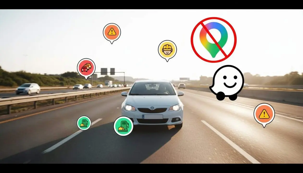  Aplicaci&oacute; de navegaci&oacute; alternativa a Google Maps que sempre est&agrave; actualitzada i ajuda a arribar f&agrave;cilment &mdash; Imagen generada por IA 