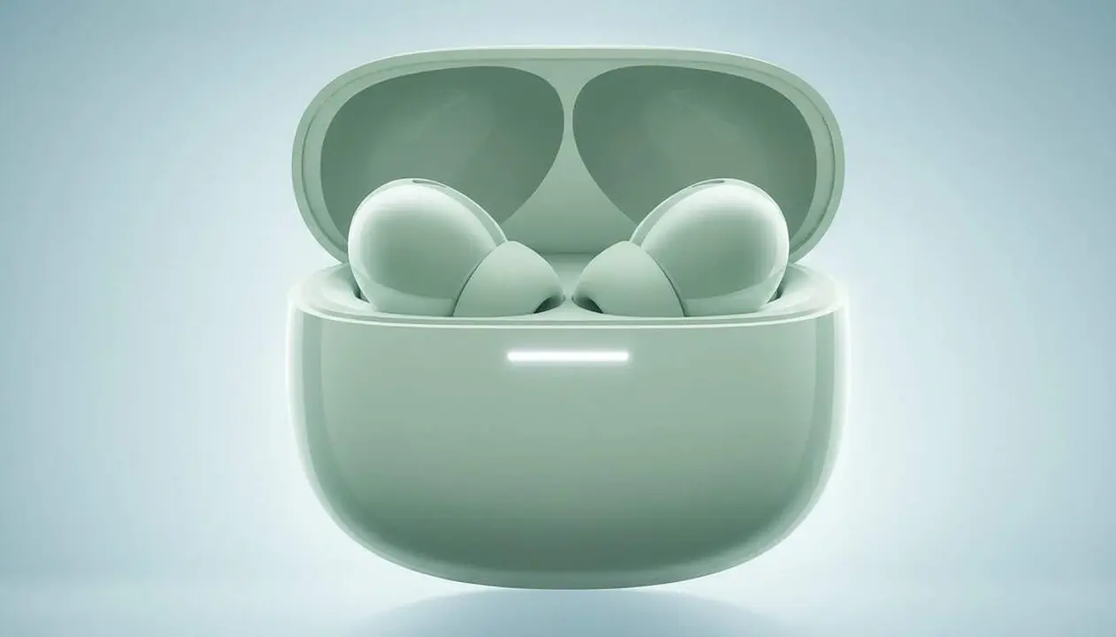  Redmi Buds 8 amb cancel&middot;laci&oacute; activa de soroll, autonomia i so de qualitat per a una experi&egrave;ncia immersiva &mdash; Imagen generada por IA 