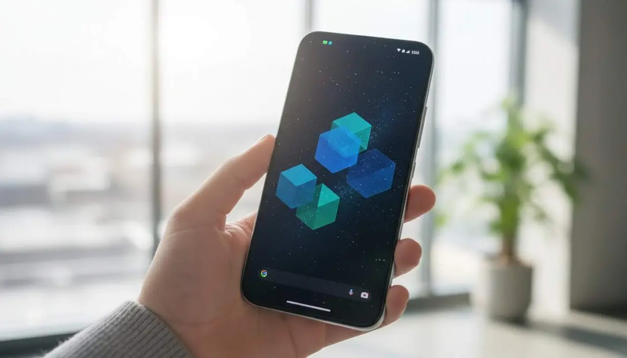  Android 17 ja disponible per a m&eacute;s de 20 models de m&ograve;bils amb guia d'actualitzaci&oacute; f&agrave;cil i r&agrave;pida &mdash; Imagen generada por IA 