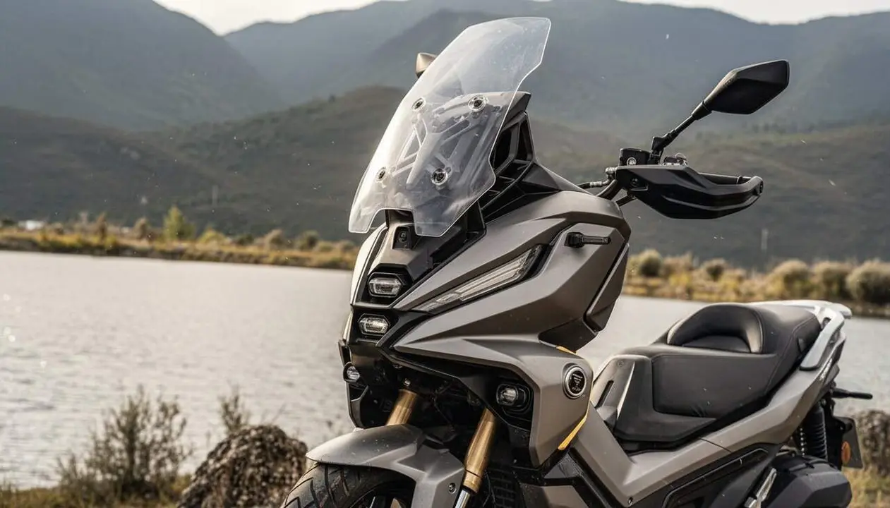  La nova Voge SR450X, motocicleta tot terreny assequible amb esperit TMAX i rendiment excepcional &mdash; Imagen generada por IA 
