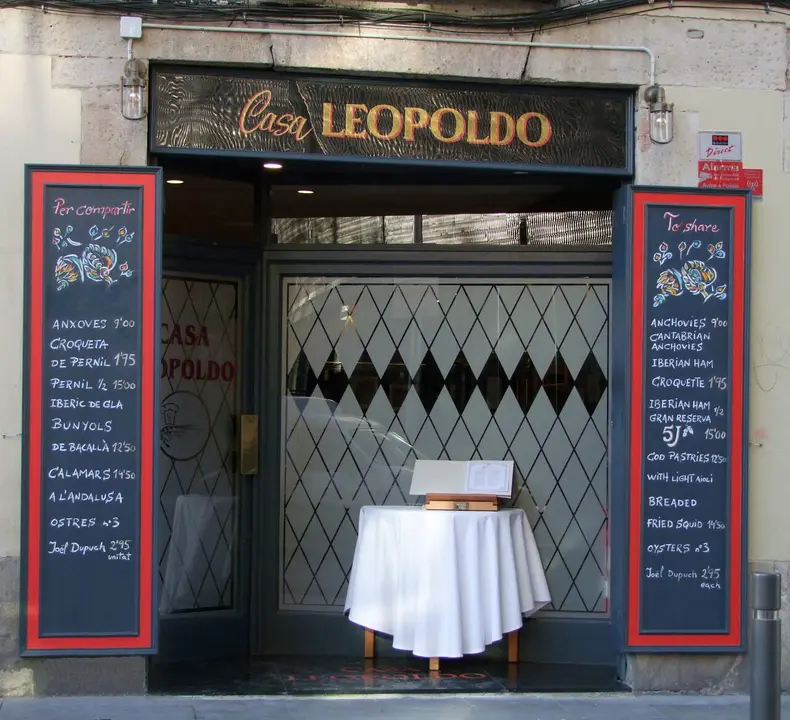 Casa Leopoldo tanca definitivament despr&eacute;s de cinc temporades al barri del Raval, marcant el final d&rsquo;una era culin&agrave;ria emblem&agrave;tica a Barcelona &mdash; Imagen Wikipedia