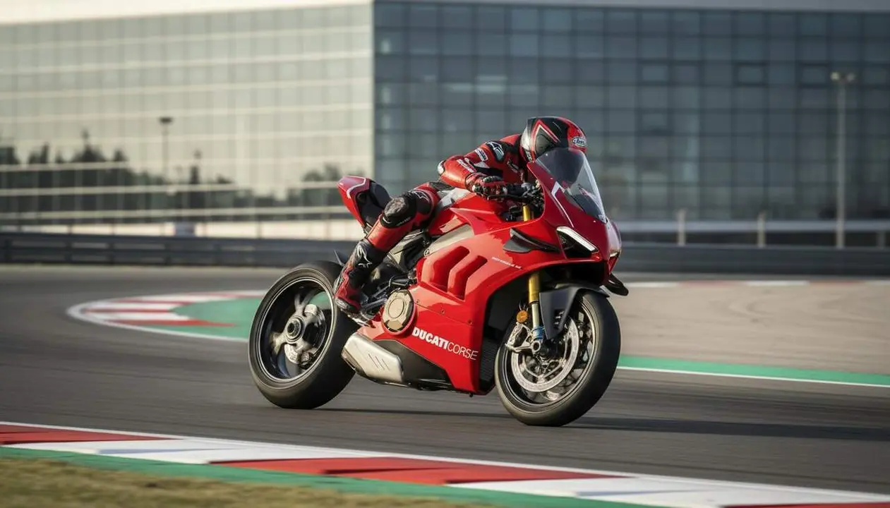  Volkswagen valora vendre Ducati per fer front a una reestructuraci&oacute; financera hist&ograve;rica el 2026 &mdash; Imagen generada por IA 