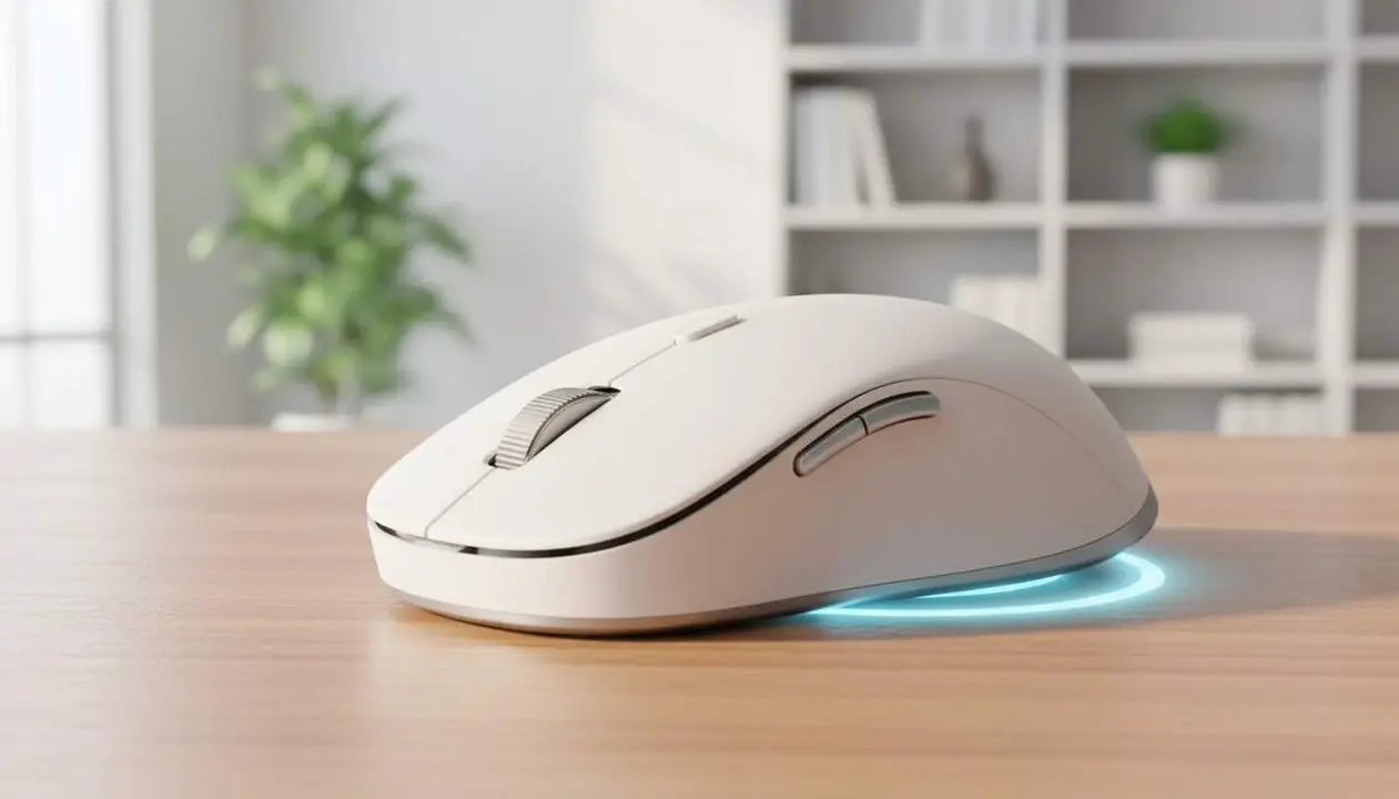  Ratol&iacute; sense fils Xiaomi 4 Pro amb sensor omnidireccional TOG i roda electromagn&egrave;tica per a una experi&egrave;ncia sense alfombrilla &mdash; Imagen generada por IA 