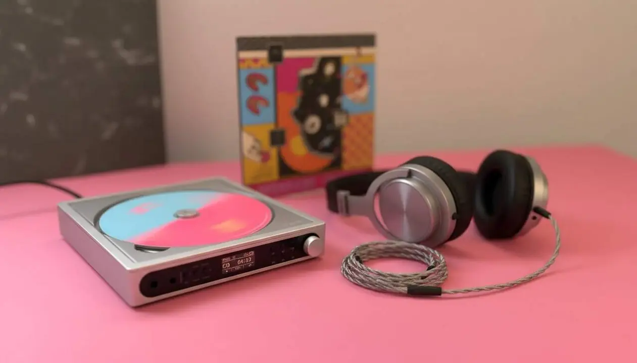  FiiO DM15 R2R reproduint vinils amb qualitat sonora excepcional per a audi&ograve;fils i col&middot;leccionistes de discs &mdash; Imagen generada por IA 