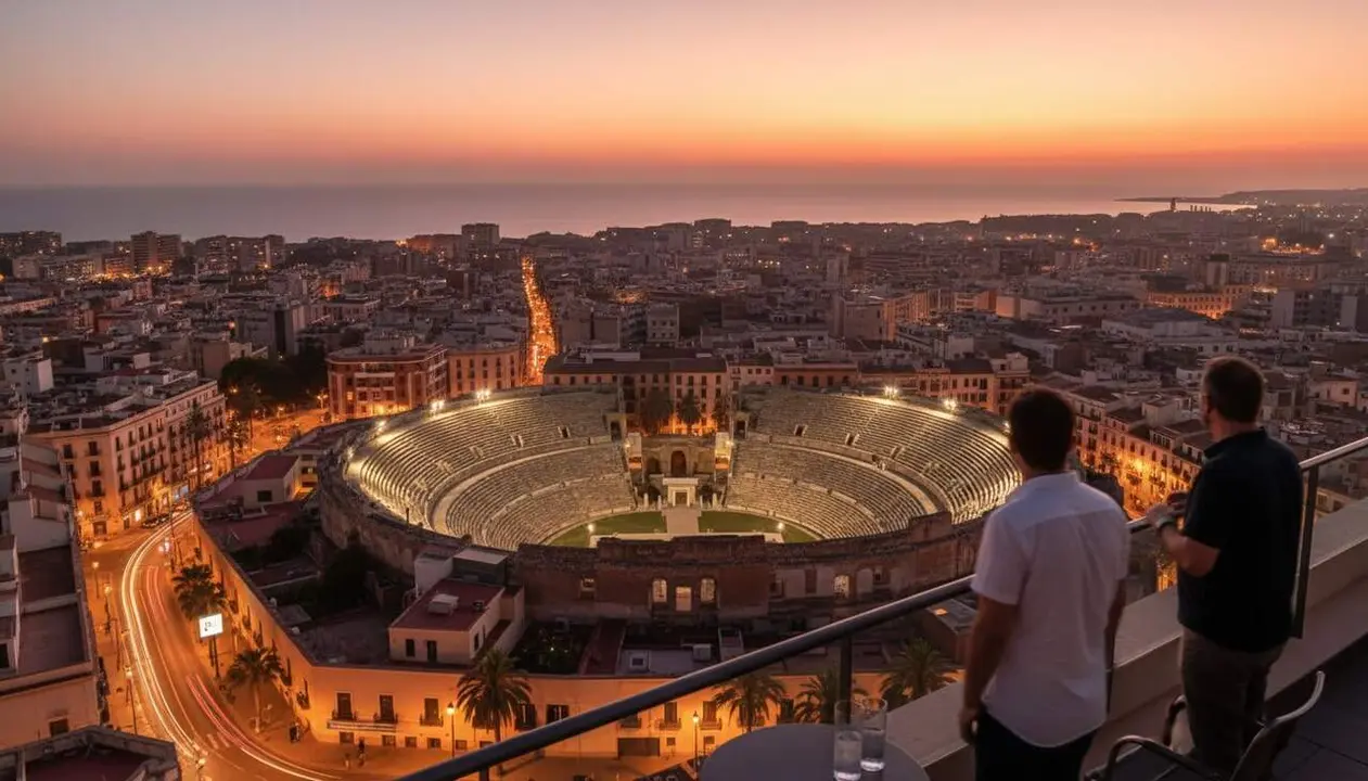  Calor intensa a la nit a Tarragona amb av&iacute;s de perill groc activat aquest dimecres matinada &mdash; Imagen generada por IA 