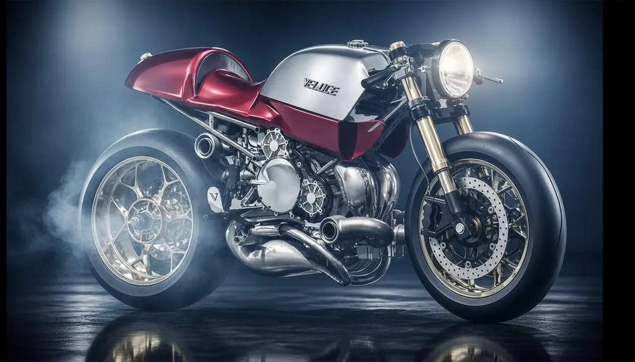  La Veloce Ethereal 2027 amb motor V4 de 145 CV i tecnologia dos temps revoluciona el m&oacute;n de les motos de 500 cc &mdash; Imagen generada por IA 