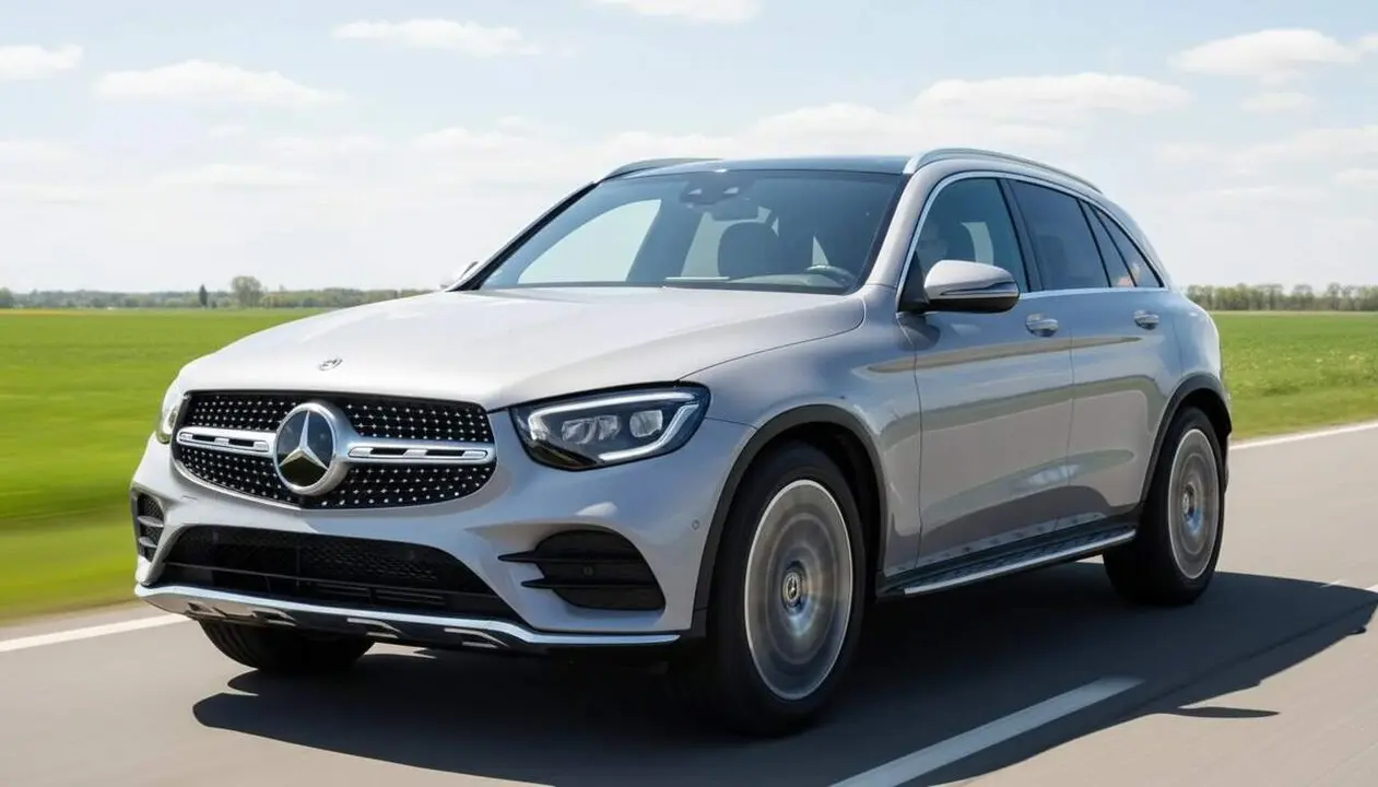 Mercedes GLC 400 EQ 4Matic 2026 el SUV el&egrave;ctric m&eacute;s c&ograve;mode i avan&ccedil;at per conduir amb tecnologia d&rsquo;&uacute;ltima generaci&oacute; &mdash; Imagen generada por IA