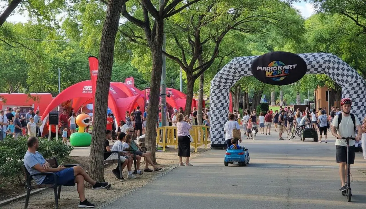 Nintendo Switch 2 Tour a Cambrils amb tres dies de jocs gratu&iuml;ts i 74 punts de diversi&oacute; per a tota la fam&iacute;lia &mdash; Imagen generada por IA 