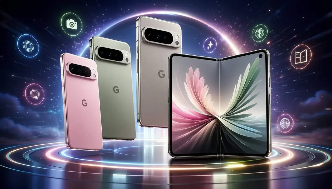  Google Pixel 11 amb processador Tensor G6, Android 17 i novetats en c&agrave;meres i pantalles per a l&rsquo;agost del 2026 &mdash; Imagen generada por IA 