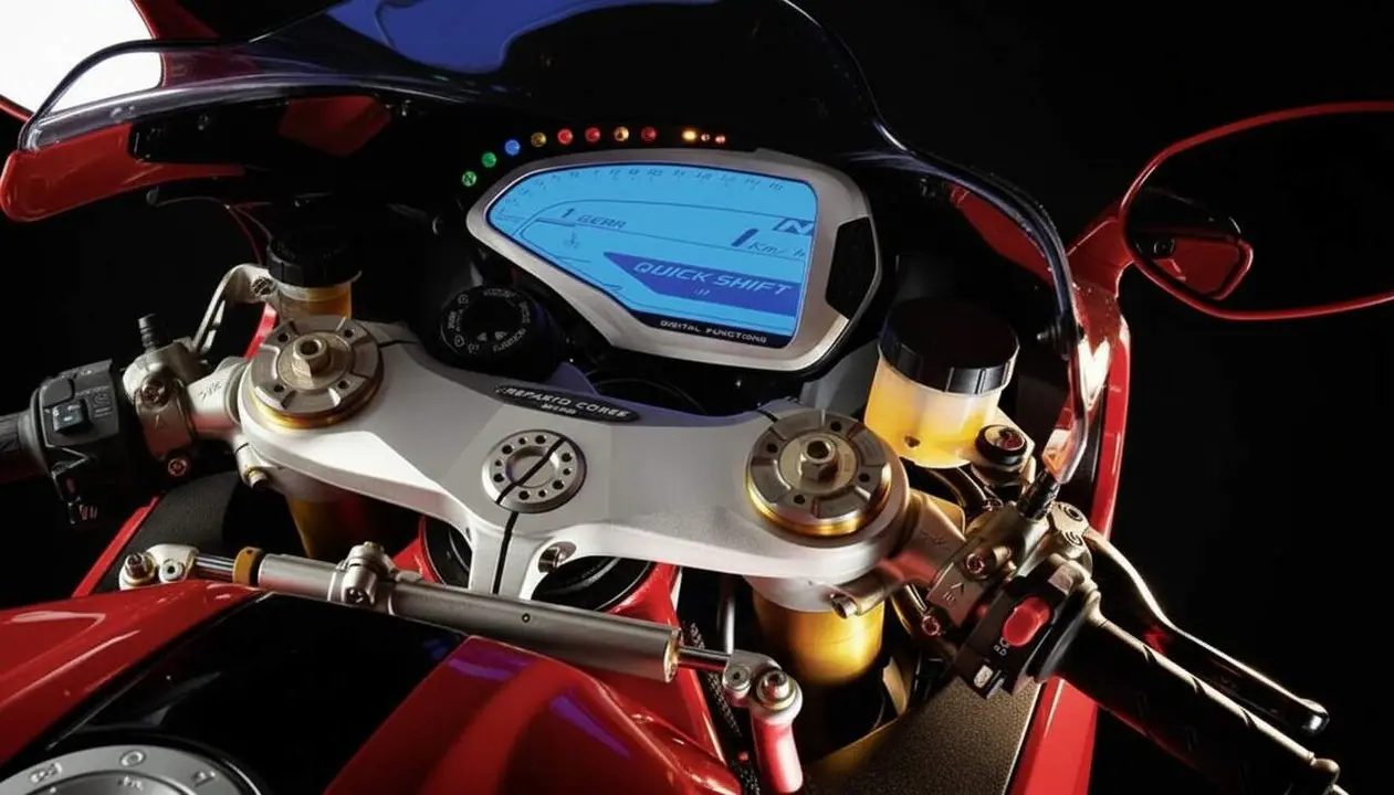 Motos amb control electr&ograve;nic per limitar la velocitat i millorar la seguretat a Europa l&rsquo;any 2026 &mdash; Imagen generada por IA