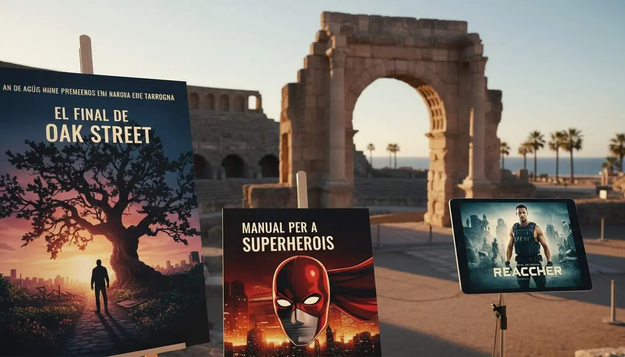  Estrenes d&rsquo;agost a Tarragona amb 'El final de Oak Street' i 'Manual per a superherois' en catal&agrave; a Prime Video &mdash; Imagen generada por IA 