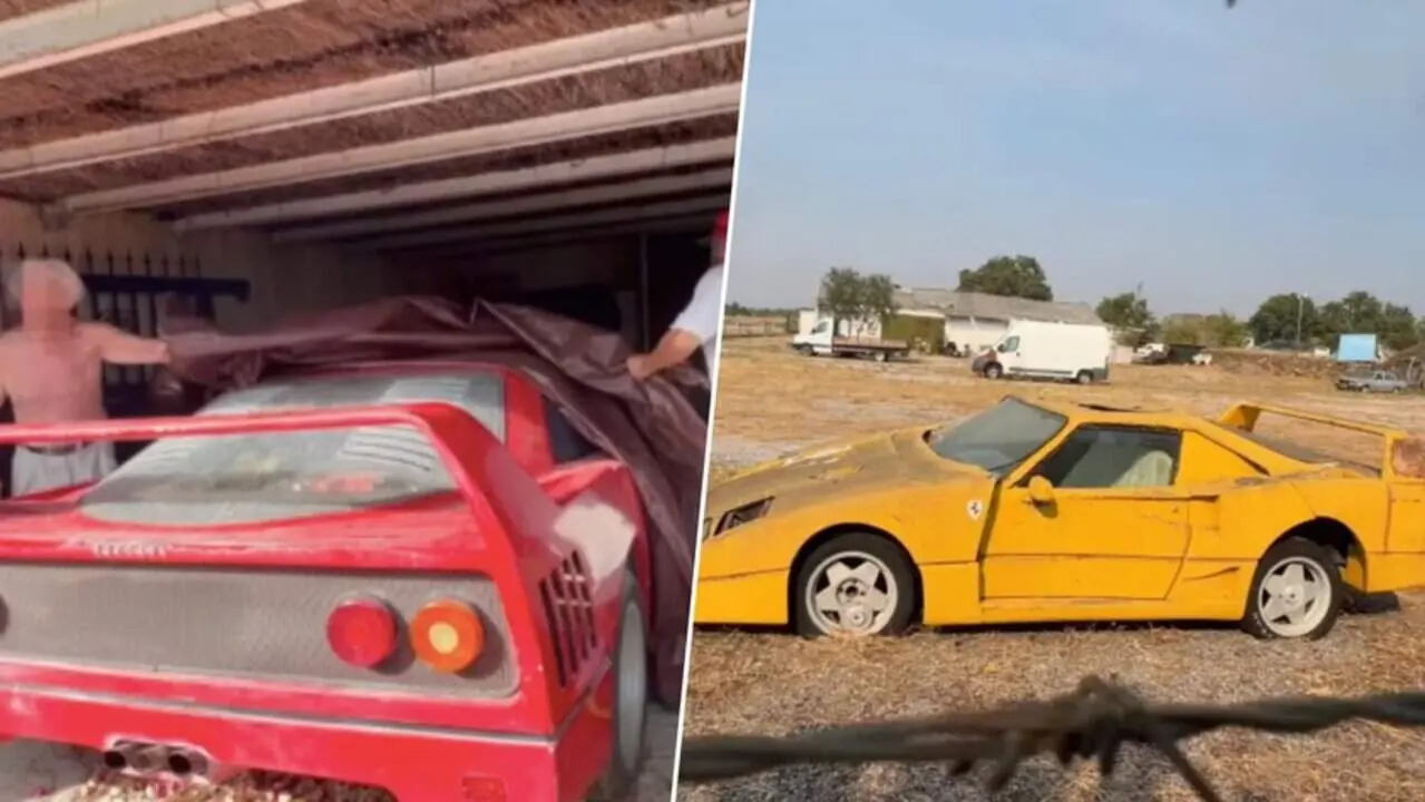  Youtuber descobreix dos Ferrari F40 abandonats a Google Maps i revela la dura realitat darrere d'aquest descobriment - Imagen de la Fuente 