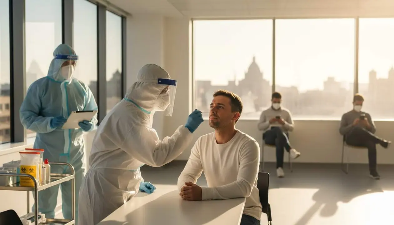  Tres contactes estrets identificats per Salut en cas d'infecci&oacute; d'hantavirus a Barcelona i Badalona en a&iuml;llament domiciliari - Imagen generada por IA 
