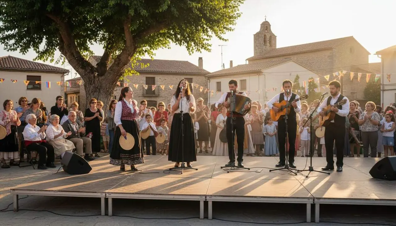  La 33a edici&oacute; del Tradicion&agrave;rius a Roquetes amb concerts clau de can&ccedil;&oacute; d'arrel i m&uacute;sica popular tradicional - Imagen generada por IA 
