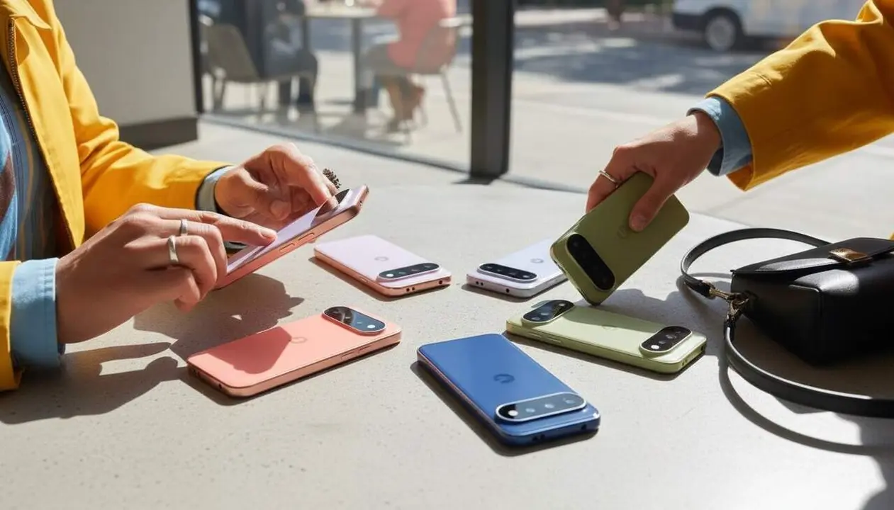 Comparativa dels millors m&ograve;bils compactes 2026 Google Pixel 11, Samsung, Xiaomi, Oppo i Vivo &mdash; Imagen generada por IA