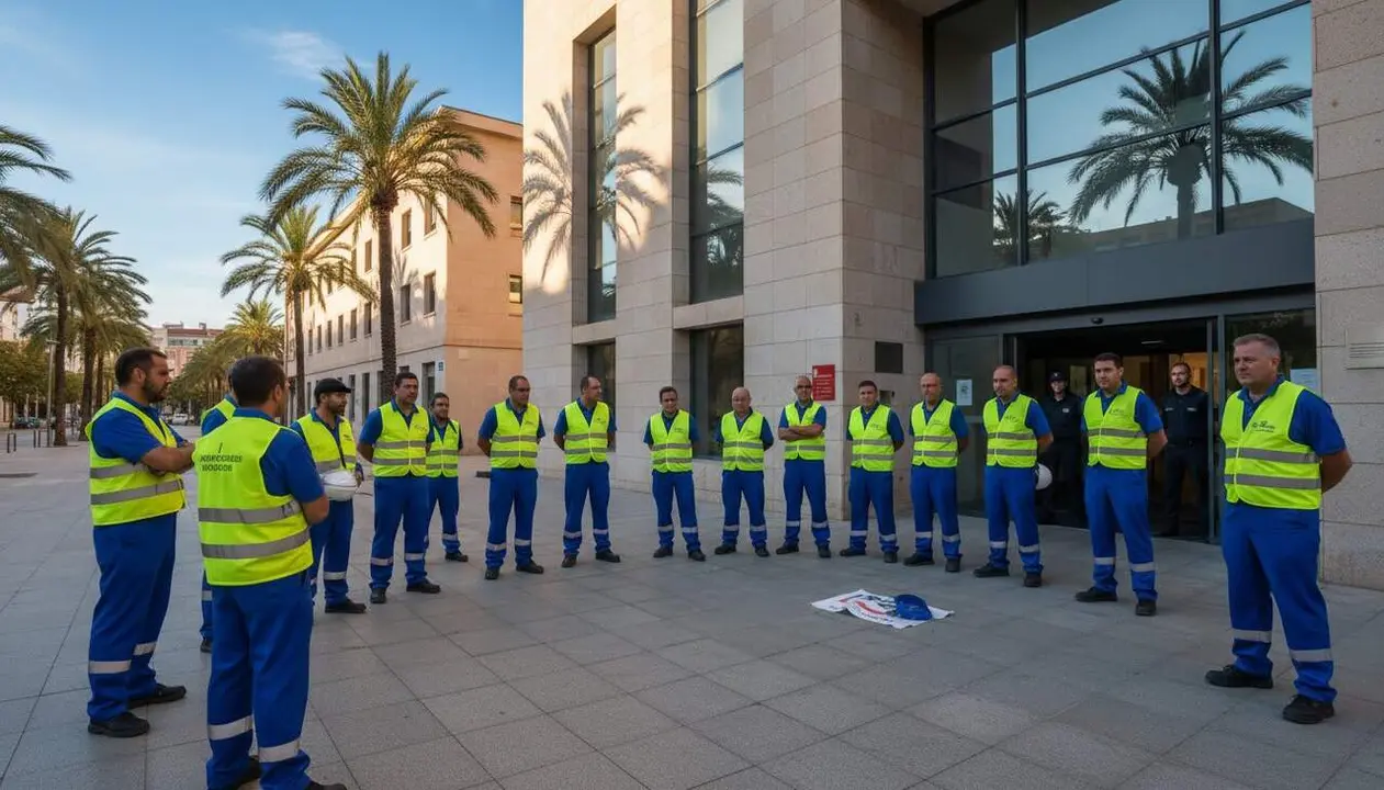 Ajuntament de Cambrils sense diners per pagar hores extres del personal i brigada que no cobrir&agrave; serveis addicionals &mdash; Imagen generada por IA
