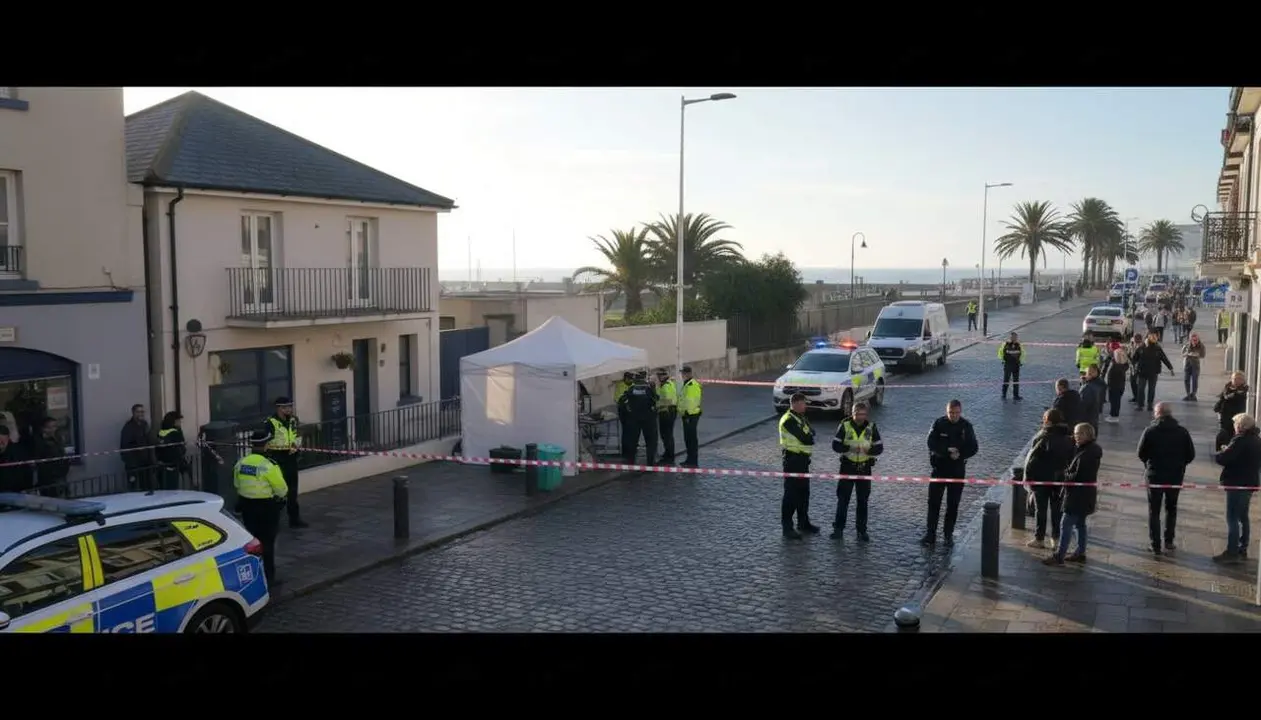  Home mor apunyalat a la R&agrave;pita aquesta matinada en un crim sota investigaci&oacute; policial intensa - Imagen generada por IA 