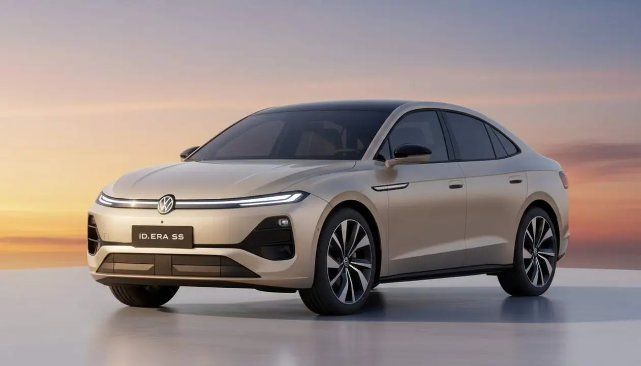  Volkswagen ID. Era 5S estrena a la Xina amb tecnologia avan&ccedil;ada i cinc nivells d'equipament innovadors - Imagen generada por IA 
