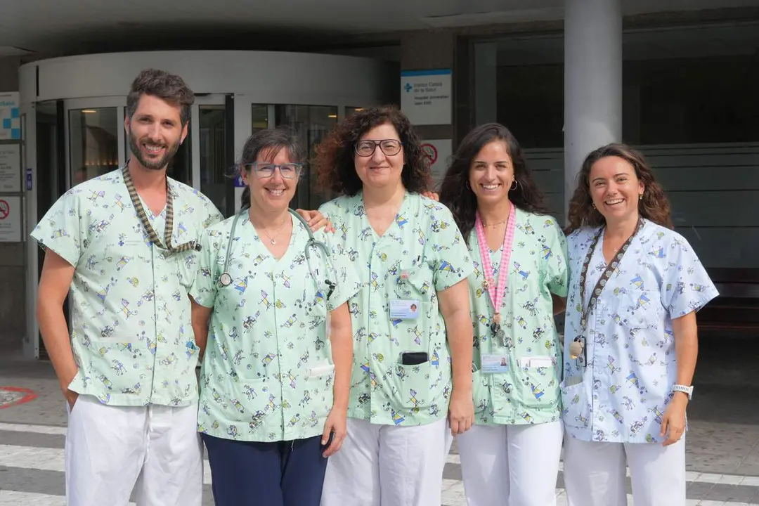 Imatge de l'equip investigador de la recerca