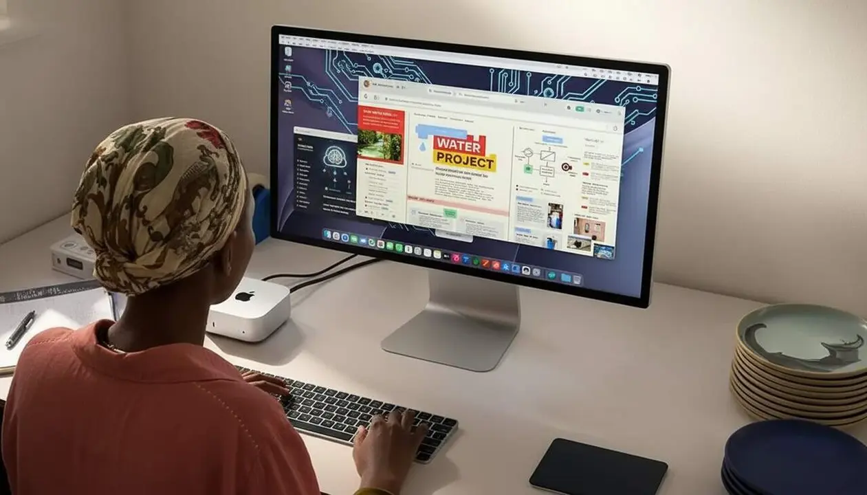 Mac Studio amb xip M6 de 2 nan&ograve;metres amb 512 Gb i Mac mini renovat per a intel&middot;lig&egrave;ncia artificial local avan&ccedil;ada &mdash; Imagen generada por IA