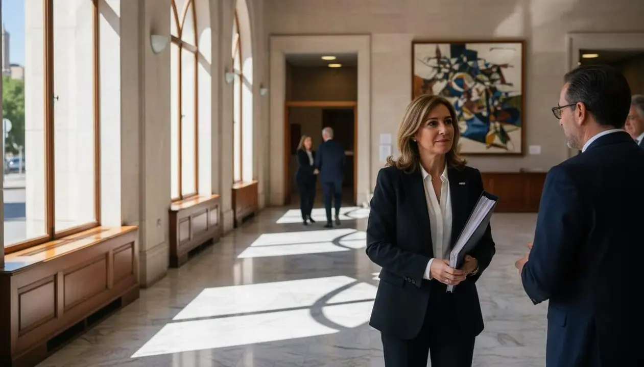 Mar&iacute;a de la Cinta L&oacute;pez Card&uacute;s nombrada nova fiscal en cap de Tarragona amb experi&egrave;ncia en viol&egrave;ncia de g&egrave;nere i carrera a Reus &mdash; Imagen generada por IA