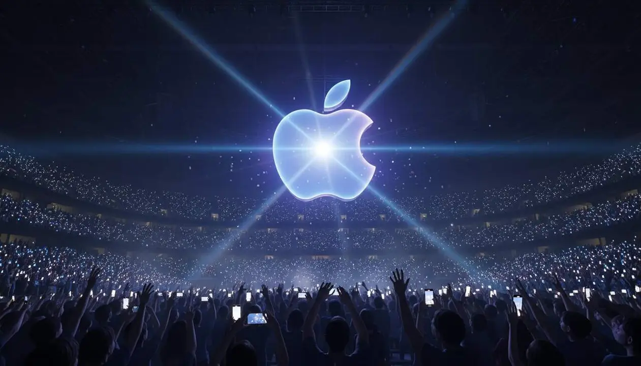  Imatge promocional oficial del llan&ccedil;ament de l'iPhone 18 a Espanya amb detalls del keynote d'Apple setembre 2026 - Imagen generada por IA 