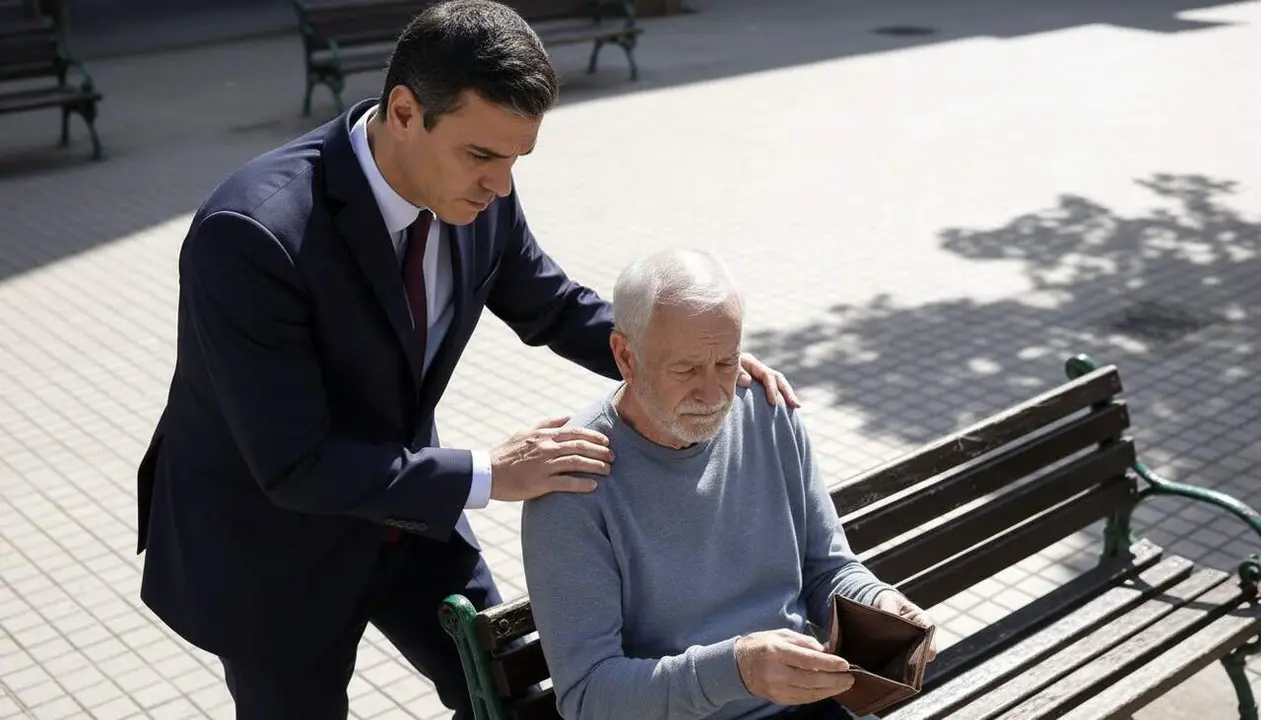  Impacte de la jubilaci&oacute; anticipada amb m&eacute;s de 40 anys cotitzats en la reducci&oacute; de la pensi&oacute; fins al 17% a partir del 2026 - Imagen generada por IA 