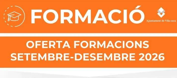 Nou curs formatiu de l&rsquo;Ajuntament de Vila-seca per a setembre amb inscripcions ja obertes al Servei de Formaci&oacute; Municipal &mdash; Imagen de la Fuente