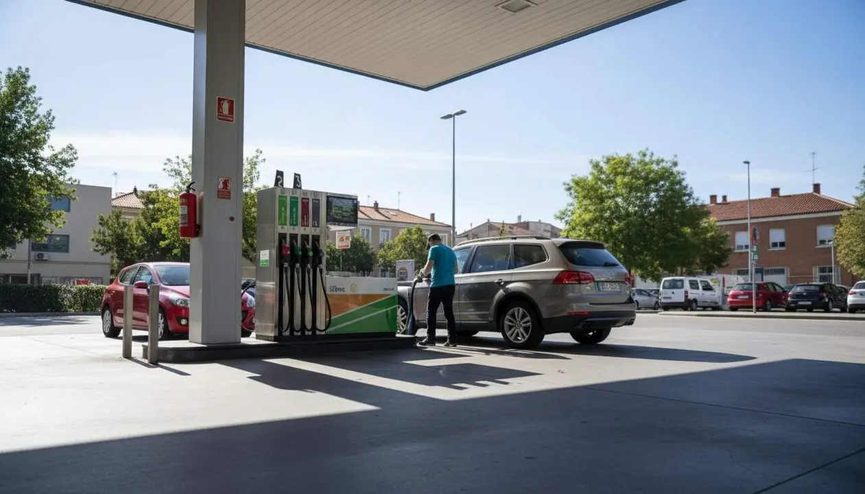 Preu del di&egrave;sel i gasolina a 1,79 euros amb les noves rebaixes aprovades per l&rsquo;IEH i el Govern aquest setembre &mdash; Imagen generada por IA