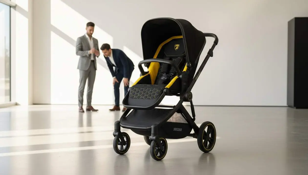  Cotxet Reef AL Giallo de Lamborghini i Silver Cross per 4.317 &euro; en edici&oacute; limitada - Imagen generada por IA 