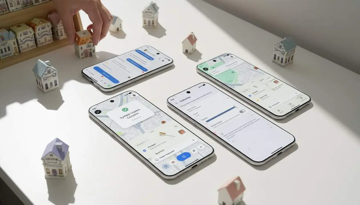  Android Drop de setembre: 5 novetats i com activar-les als m&ograve;bils - Imagen generada por IA 