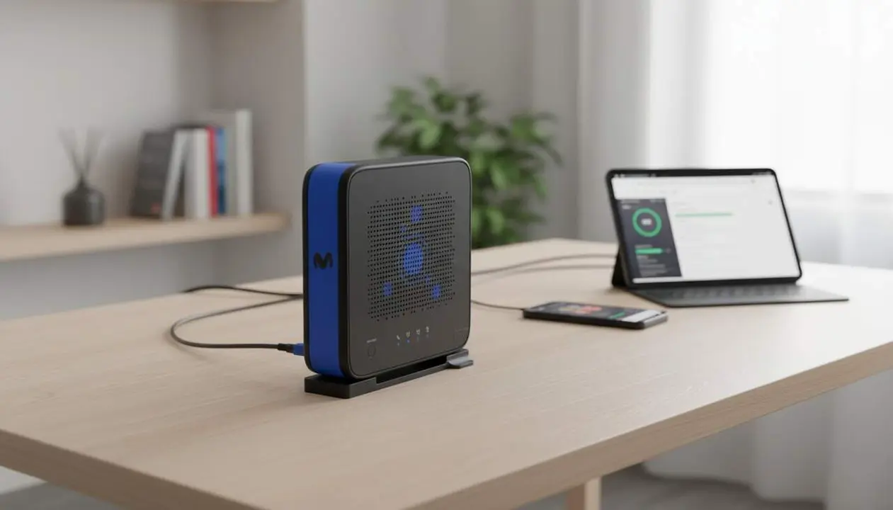 Com aconseguir gratis el router WiFi 7 de Movistar si ets client antic de fibra - Imagen generada por IA 