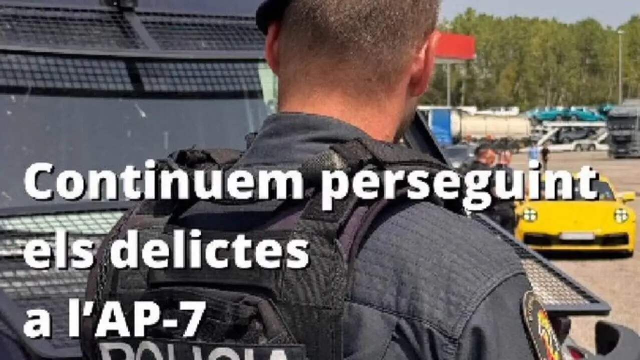  Balan&ccedil; del dispositiu KANPAI a l'AP-7 amb m&eacute;s de 300 vehicles controlats - Imagen de la Fuente 