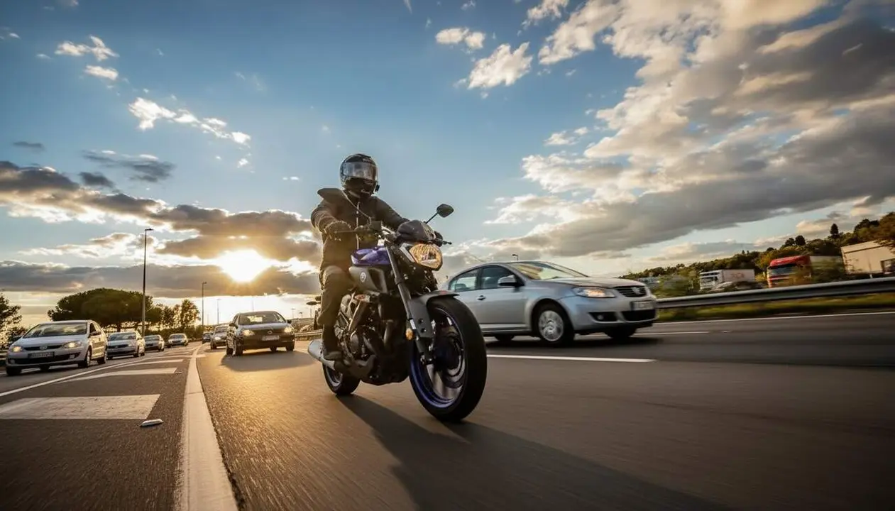  Tres v&iacute;ctimes mortals, dues motoristes: un missatge sobre seguretat vi&agrave;ria - Imagen generada por IA 