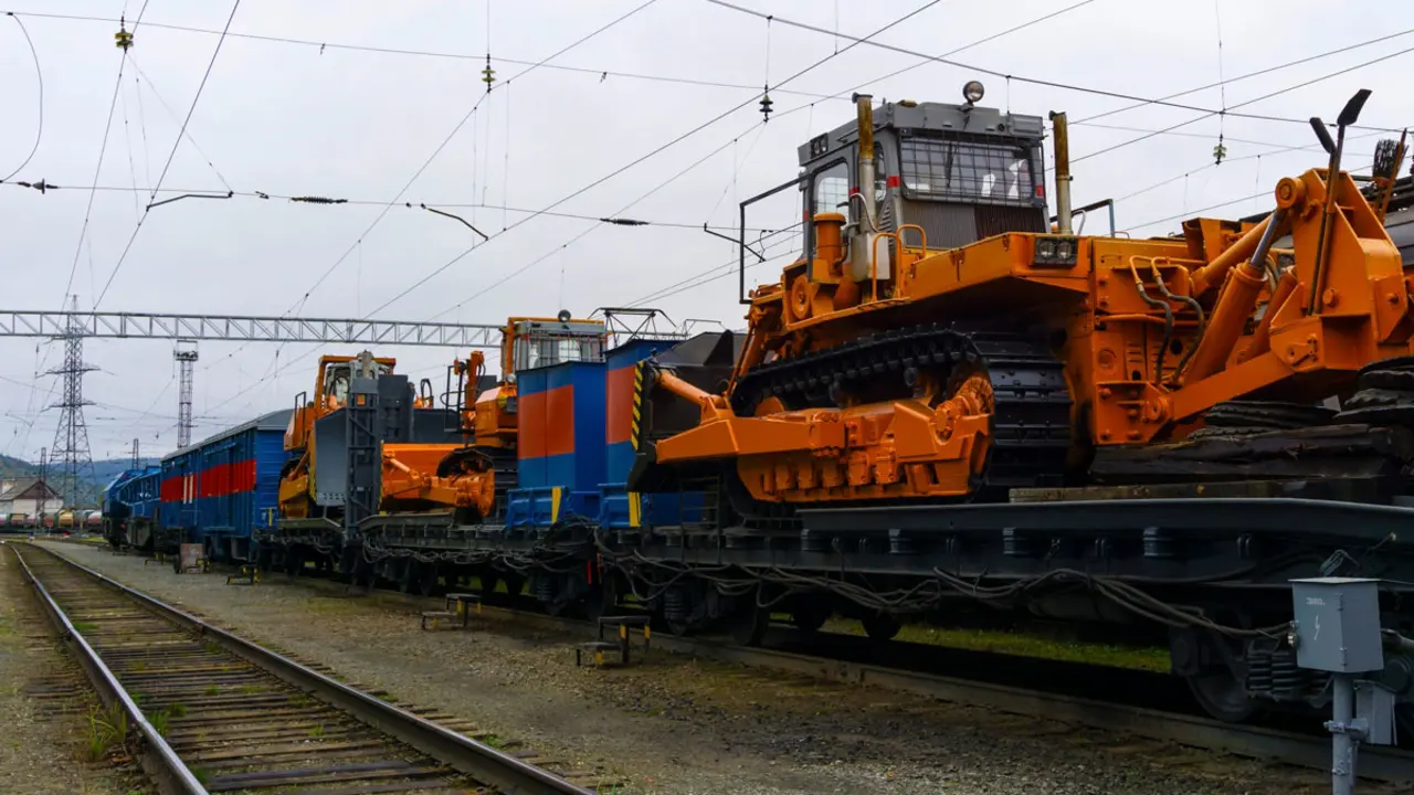 Estaci&oacute; de Sant Vicen&ccedil; de Calders entre obres