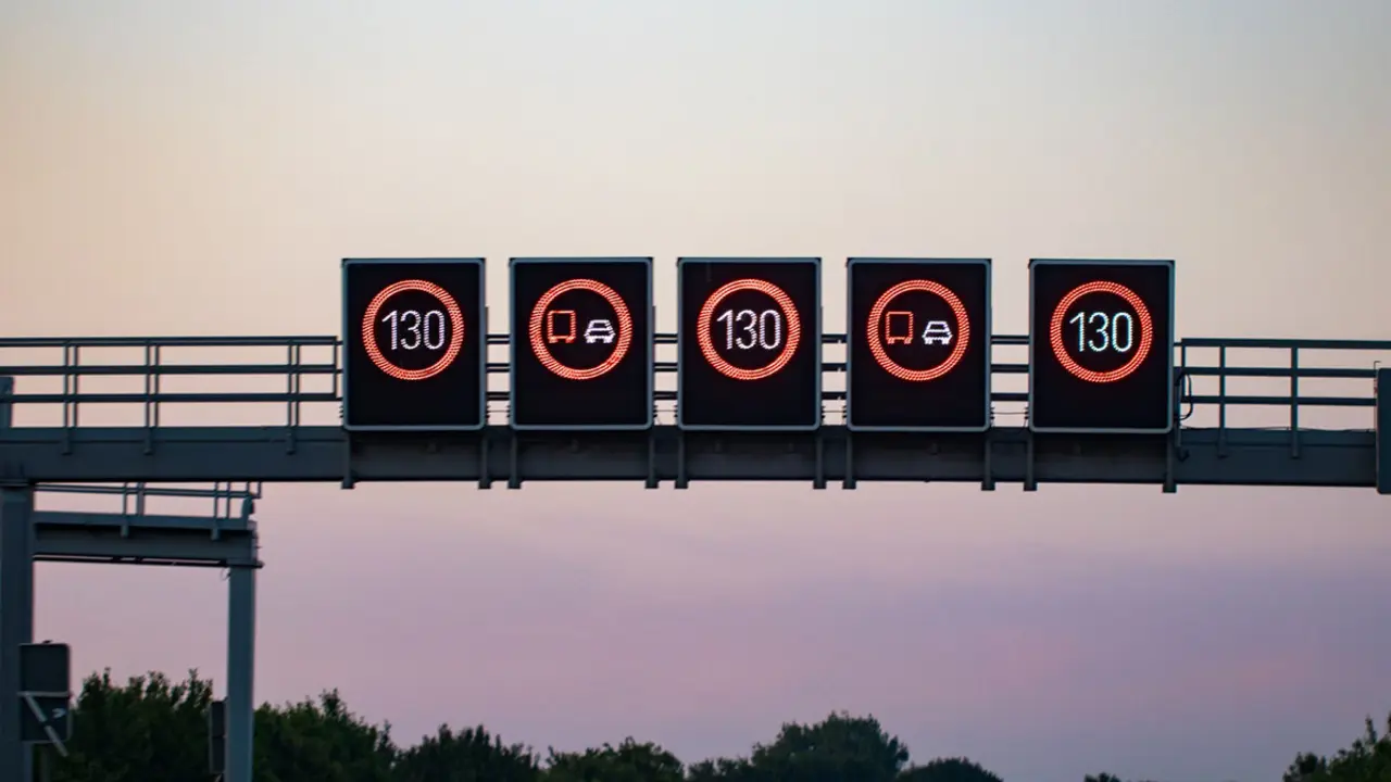 Panell variable de velocitat en l&rsquo;AP‑7 controlat per IA