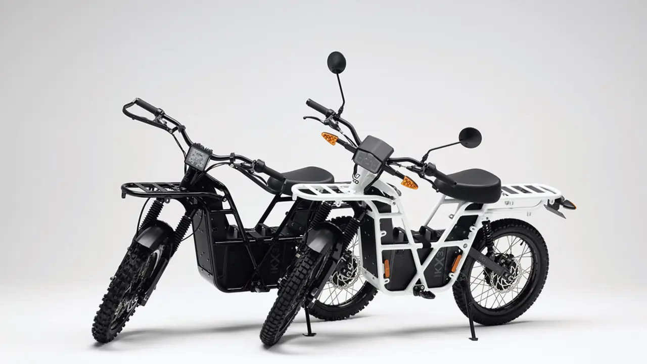 Moto el&egrave;ctrica UBCO 2x2 amb tracci&oacute; a dues rodes. UBCO.