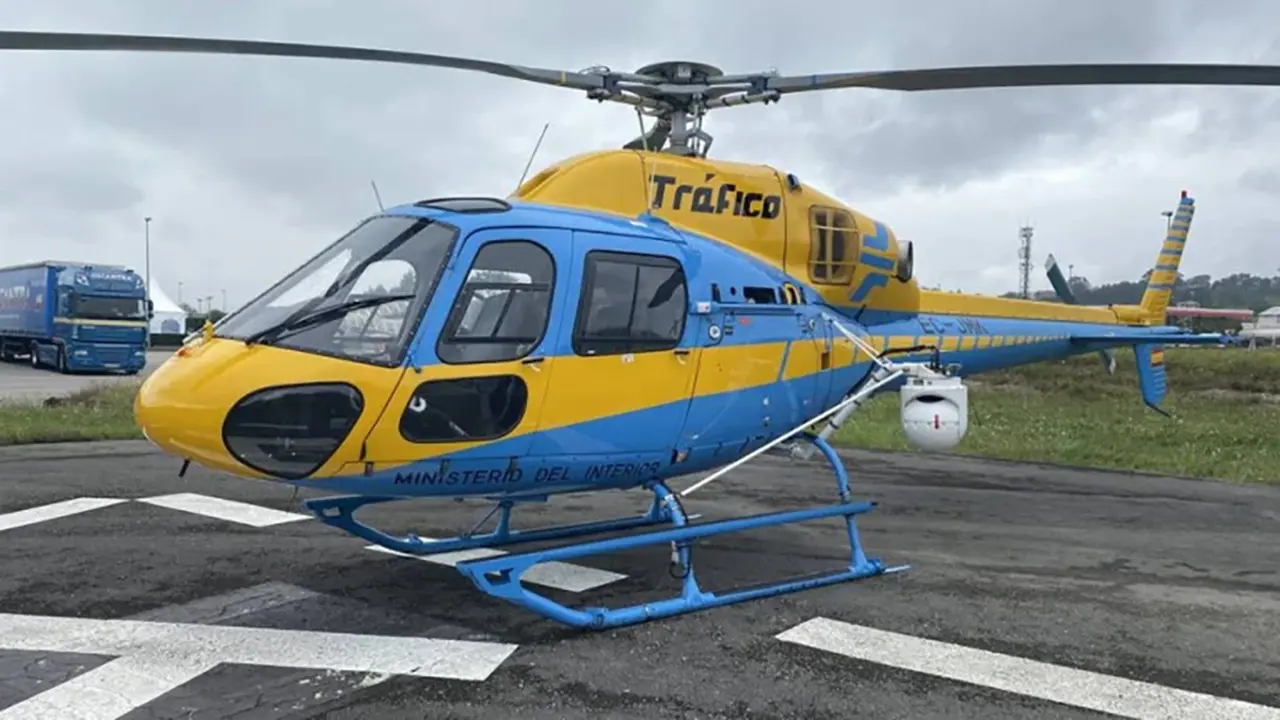 Helic&ograve;pter Pegasus de la DGT fora de servei