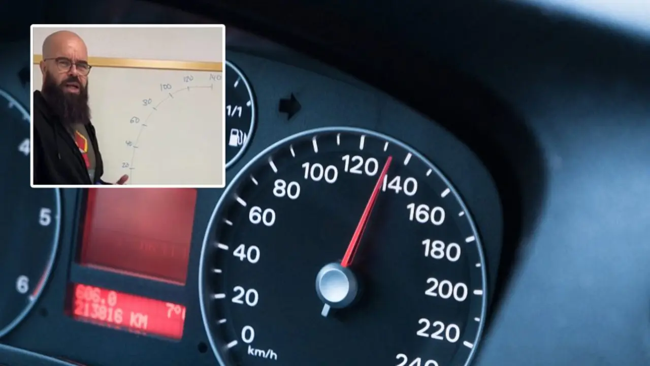Professor de matem&agrave;tiques explica per qu&egrave; no compensa c&oacute;rrer a 140 km/h. El motor.