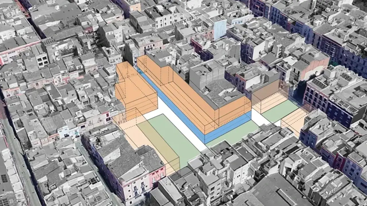 Projecte de transformaci&oacute; urban&iacute;stica del barri del Carme a Reus