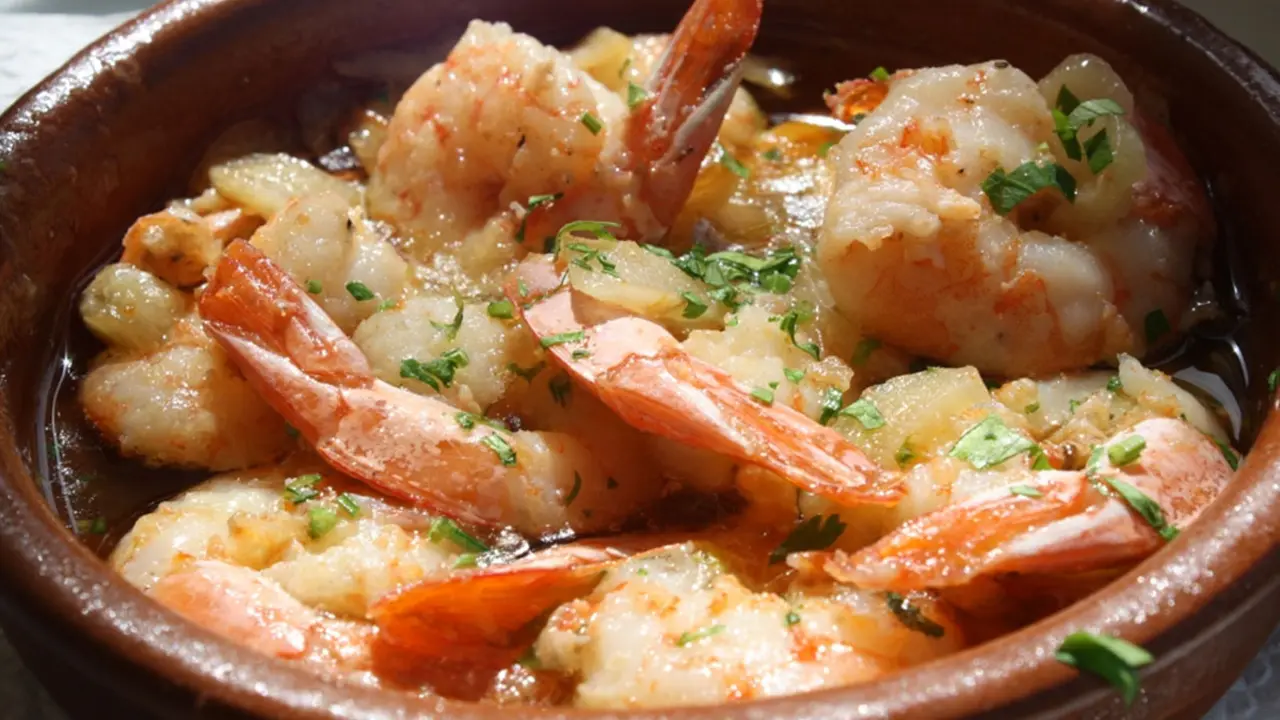 Gambas al ajillo - Wikipedia