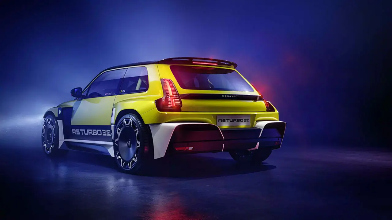 Renault 5 Turbo 3E exposat a Madrid. renault.es