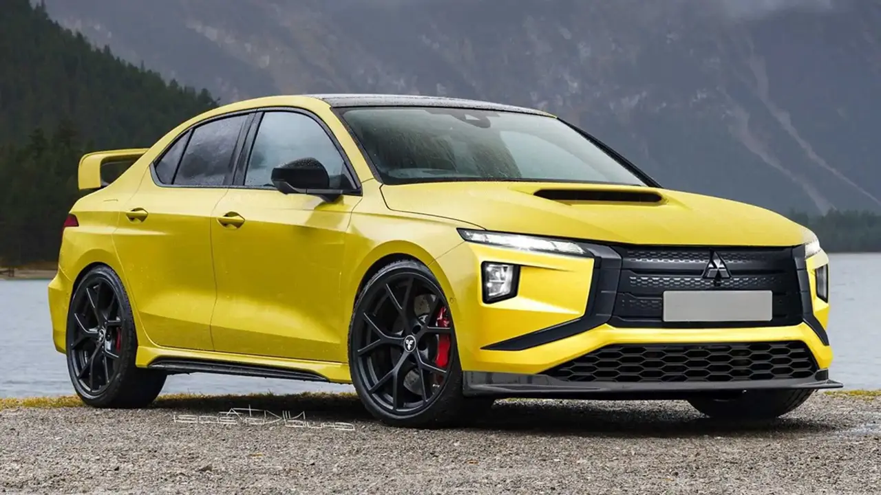 Recreaci&oacute; digital del Mitsubishi Lancer Evo 2026